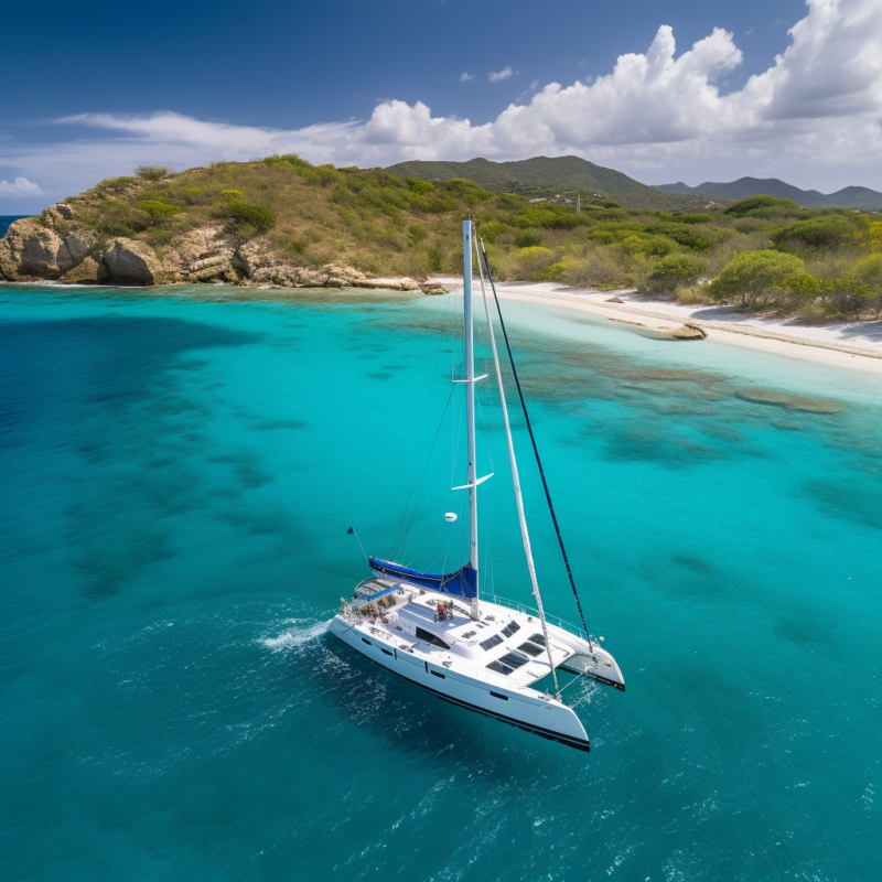 chartering a catamaran in the caribbean