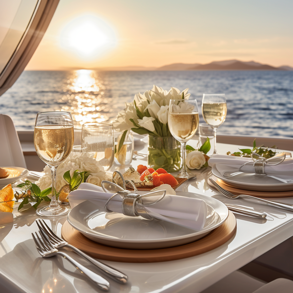 culinary travel yacht